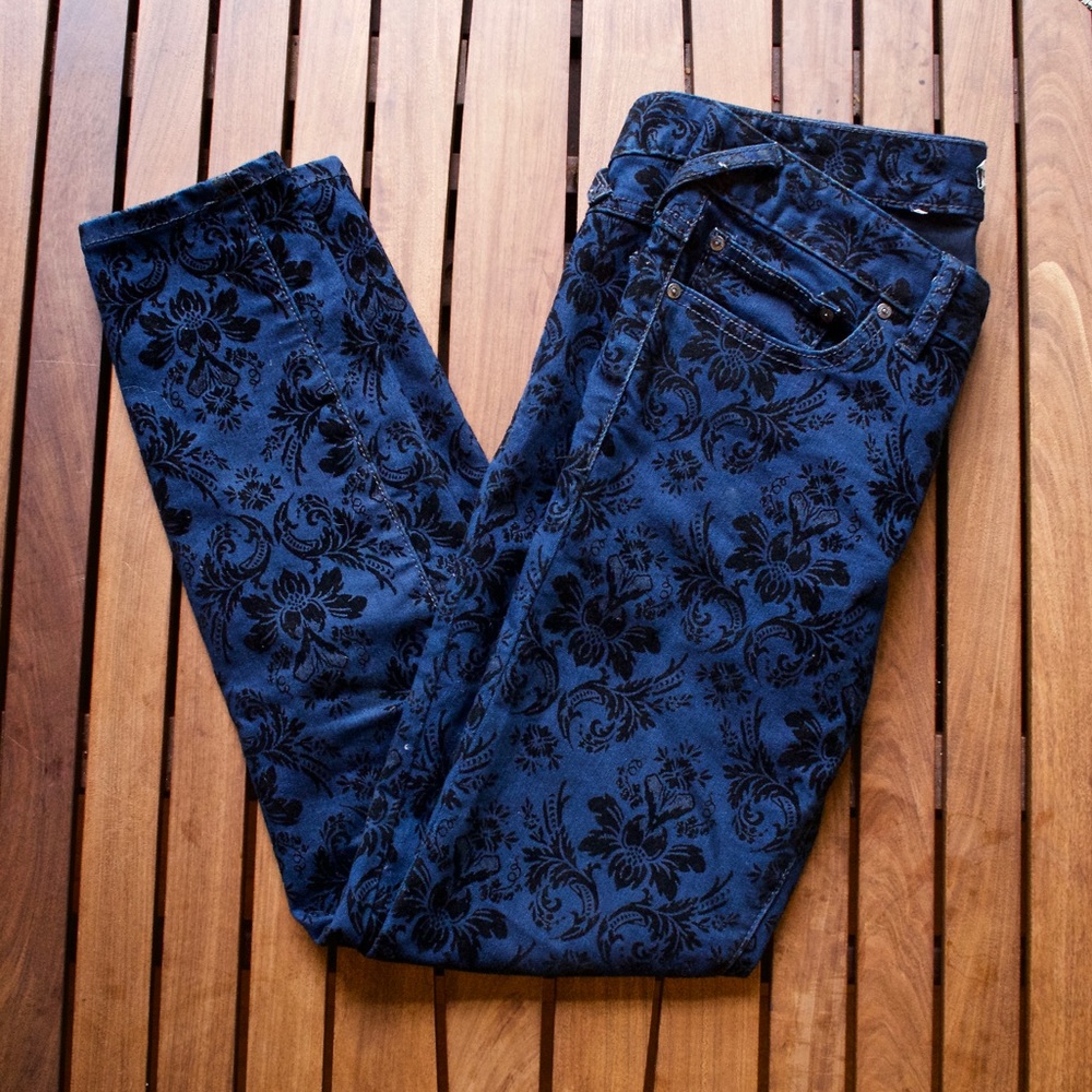 Free People Jeans with Velvet